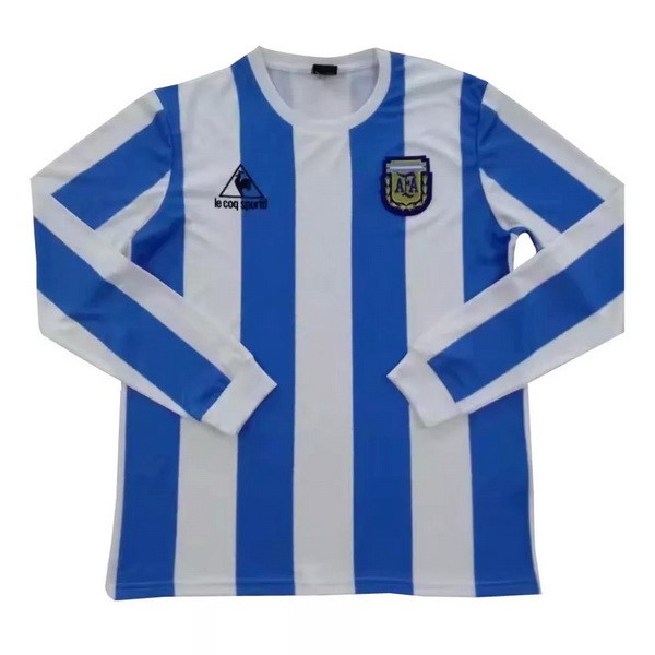 Tailandia Camiseta Argentina 1st ML Retro 1986 Azul